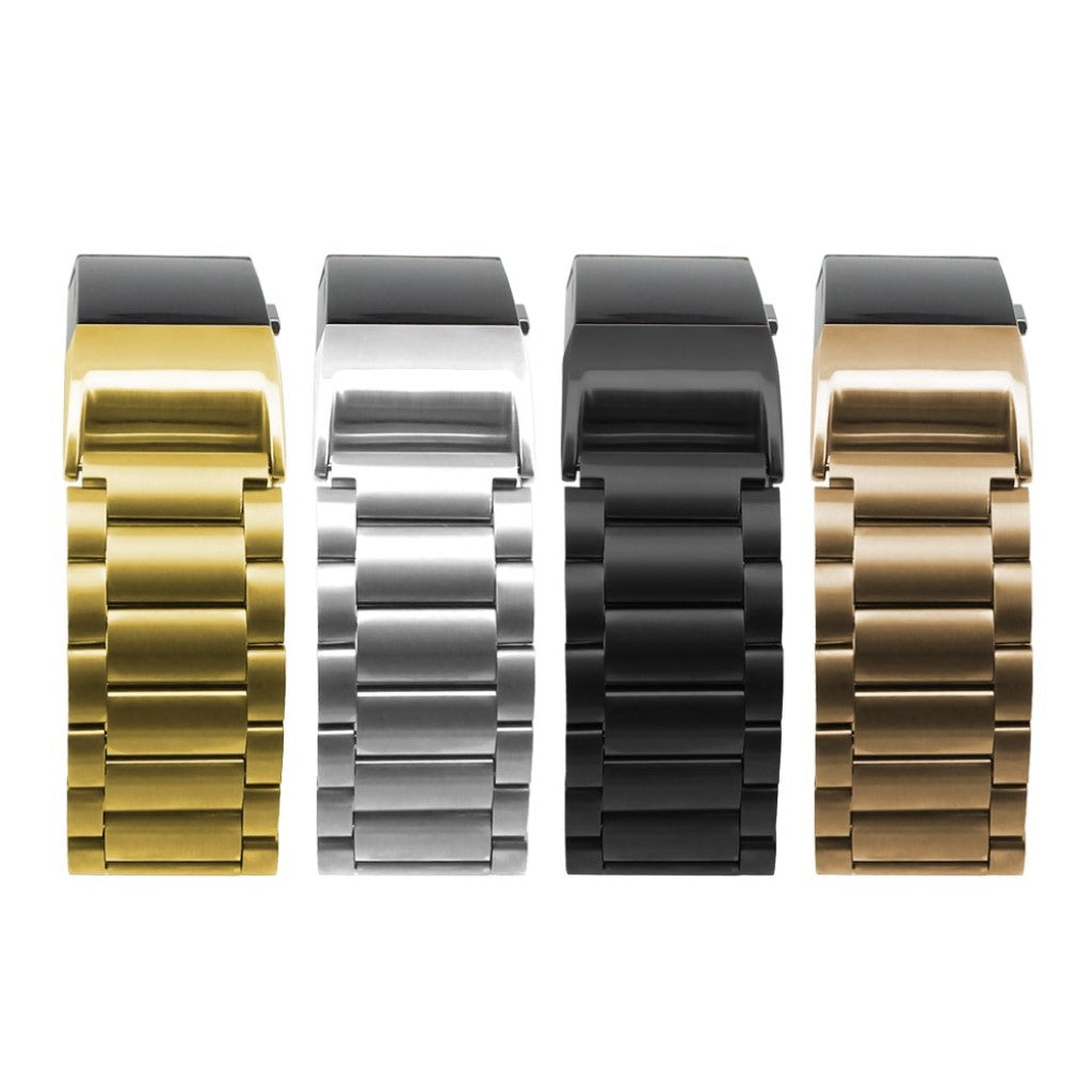 Vildt flot Fitbit Charge 2 Metal Rem - Sort#serie_4