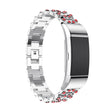 Rigtigt Pænt Metal Og Rhinsten Rem passer til Fitbit Charge 2