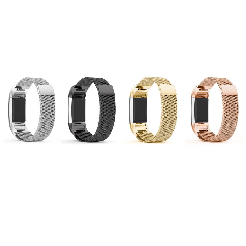 Kønt Fitbit Charge 2 Metal Rem - Størrelse: L - Guld#serie_2