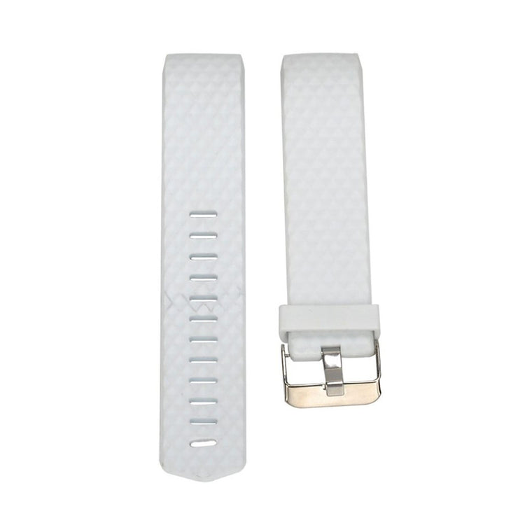 Hvid Fitbit Charge 2 Silikone Urrem#serie_3