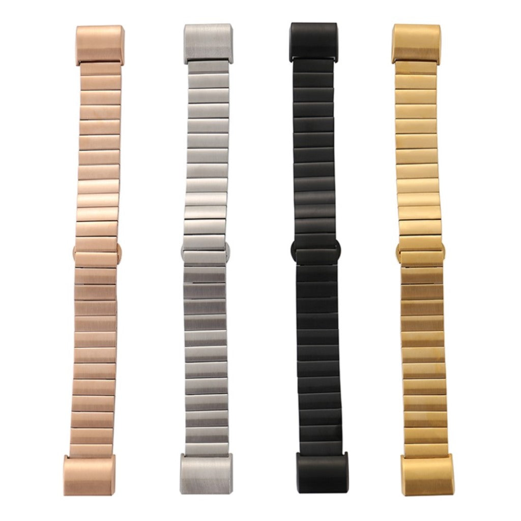 Helt vildt holdbart Fitbit Charge 2 Metal Rem - Sort#serie_4