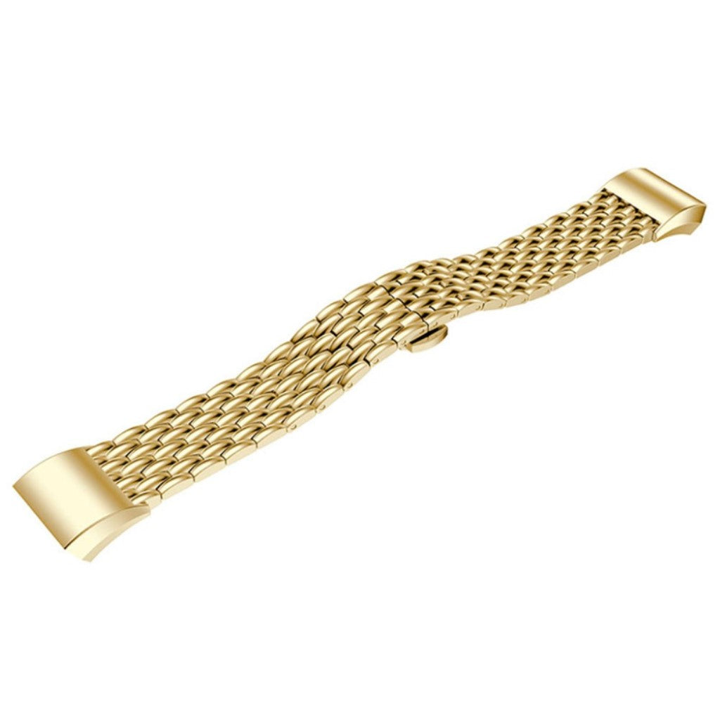 Rigtigt pænt Fitbit Charge 2 Metal Rem - Guld#serie_1