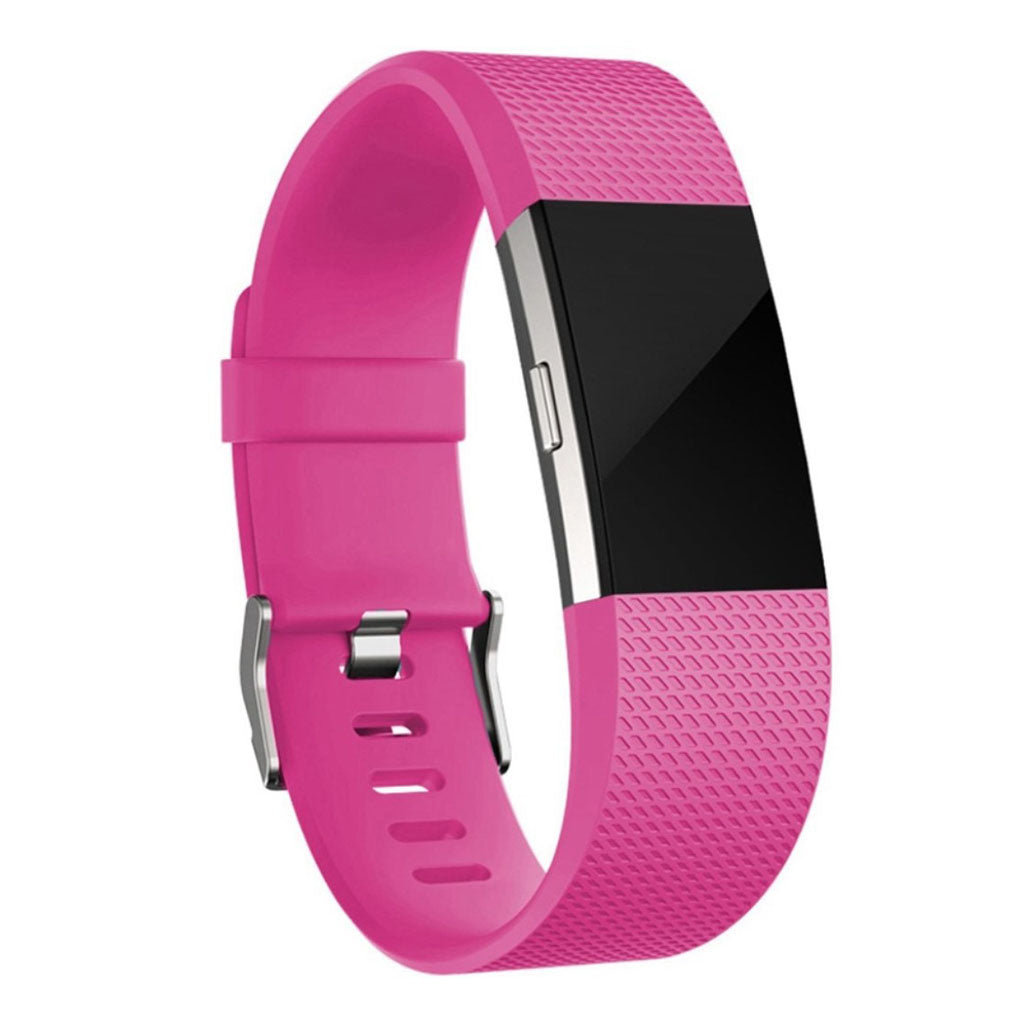 Mega cool Fitbit Charge 2 Silikone Rem - Pink#serie_6
