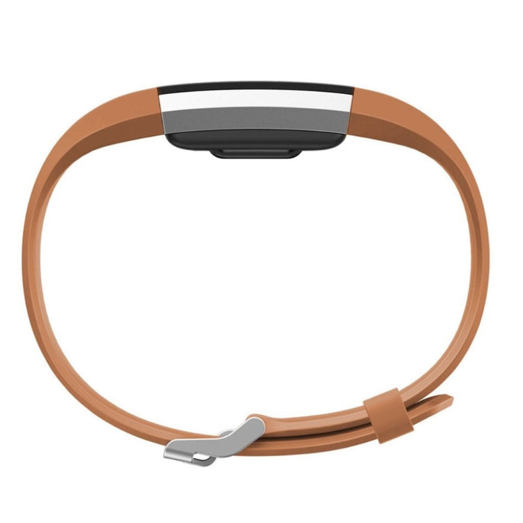 Mega cool Fitbit Charge 2 Silikone Rem - Brun#serie_8