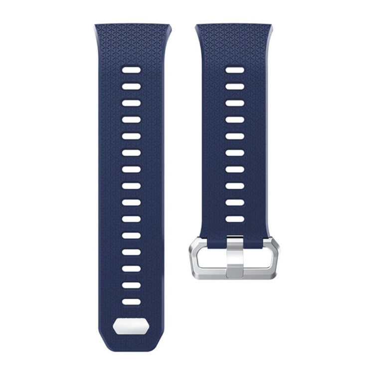 Holdbart Fitbit Ionic Silikone Rem - Blå#serie_2