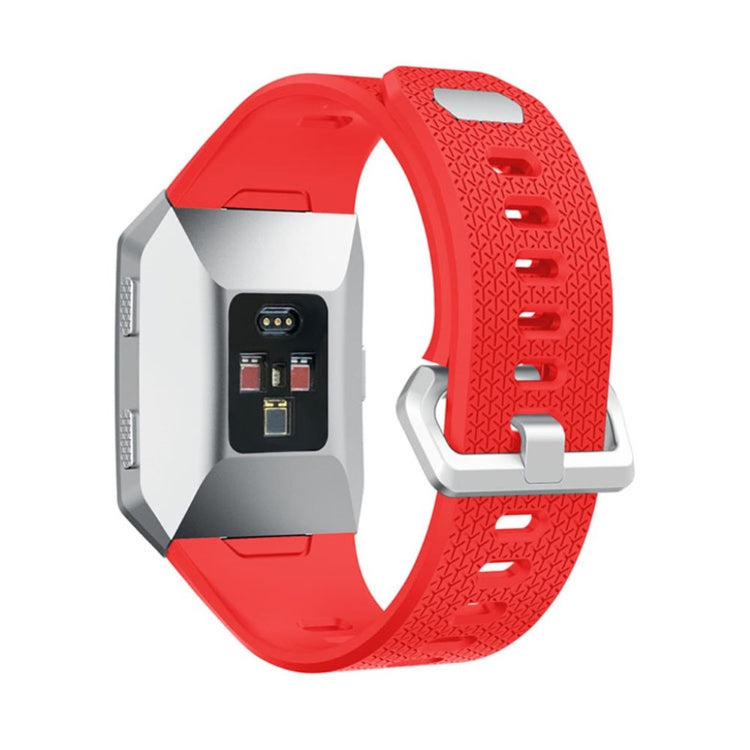 Holdbart Fitbit Ionic Silikone Rem - Rød#serie_6