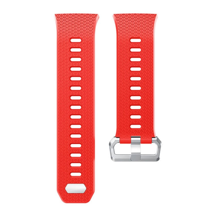 Holdbart Fitbit Ionic Silikone Rem - Rød#serie_6