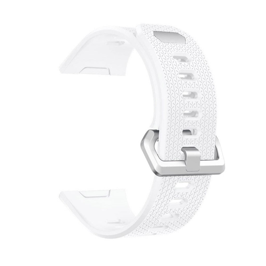 Holdbart Fitbit Ionic Silikone Rem - Hvid#serie_8