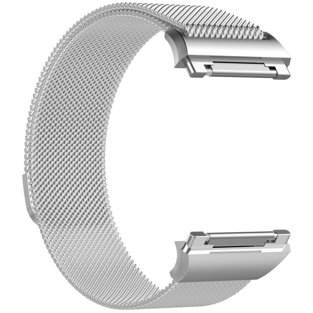 Rigtigt rart Fitbit Ionic Metal Rem - Sølv#serie_1