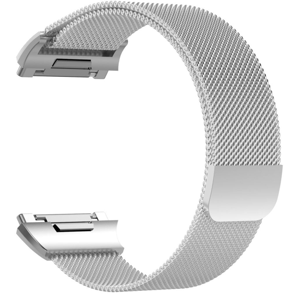 Rigtigt rart Fitbit Ionic Metal Rem - Sølv#serie_1