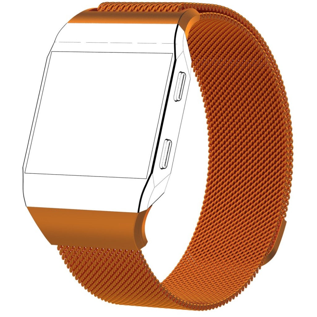 Rigtigt rart Fitbit Ionic Metal Rem - Orange#serie_19
