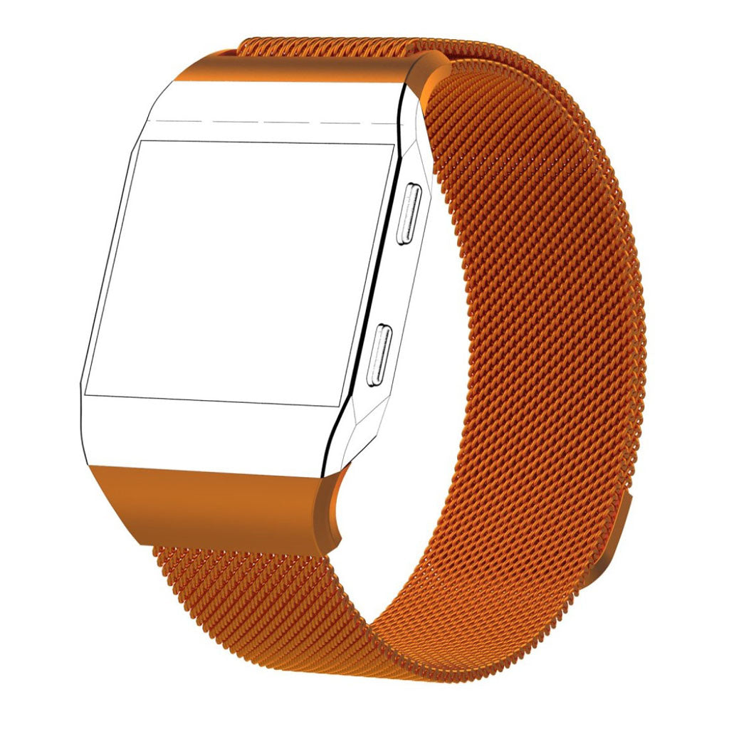 Rigtigt rart Fitbit Ionic Metal Rem - Orange#serie_19