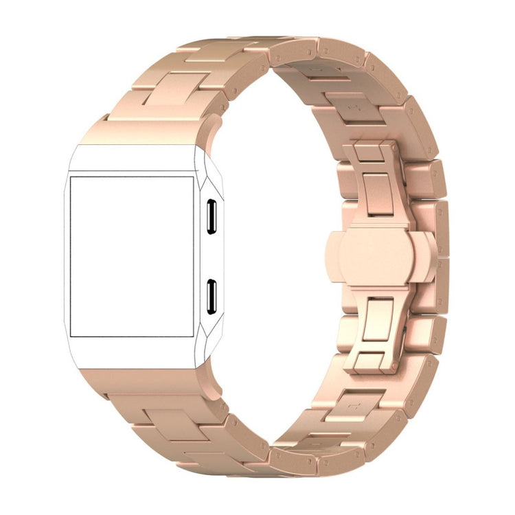 Super flot Fitbit Ionic Metal Rem - Pink#serie_2