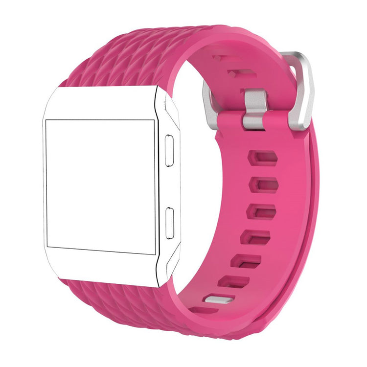Helt vildt kønt Fitbit Ionic Silikone Rem - Størrelse: S - Pink#serie_14