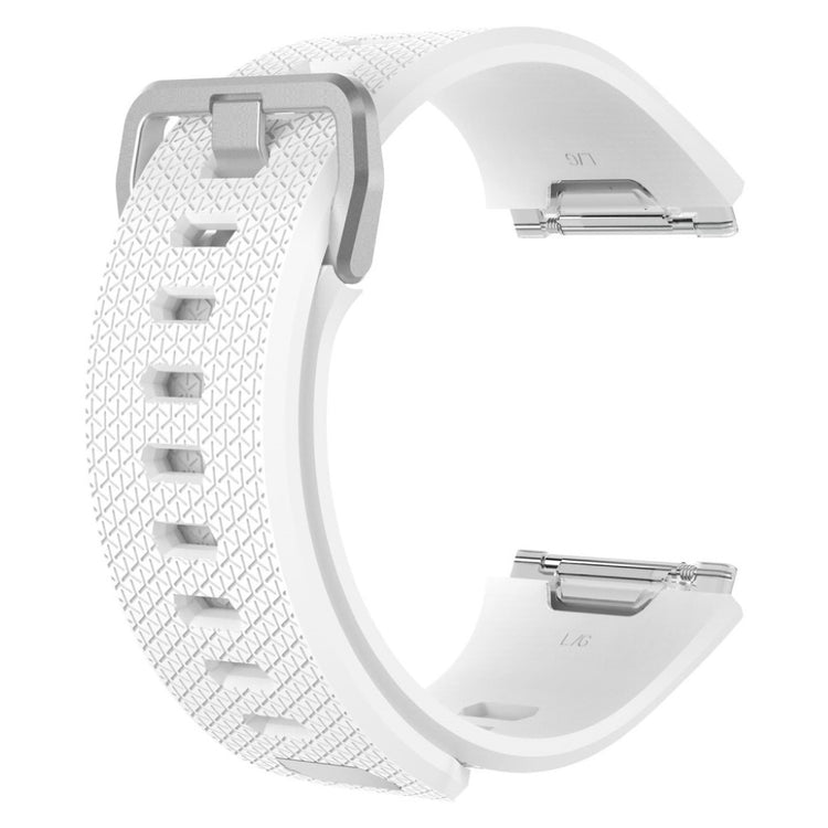 Super kønt Fitbit Ionic Silikone Rem - Hvid#serie_11