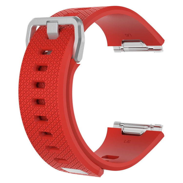 Super kønt Fitbit Ionic Silikone Rem - Rød#serie_8