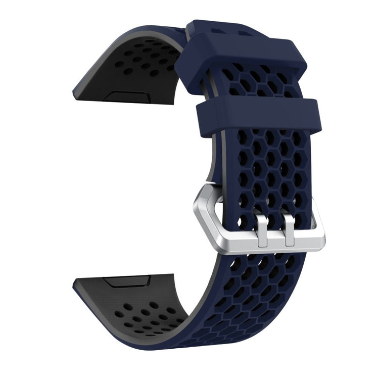 Vildt nydelig Fitbit Ionic Silikone Rem - Blå#serie_1