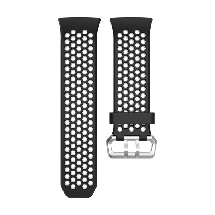 Vildt nydelig Fitbit Ionic Silikone Rem - Sort#serie_12