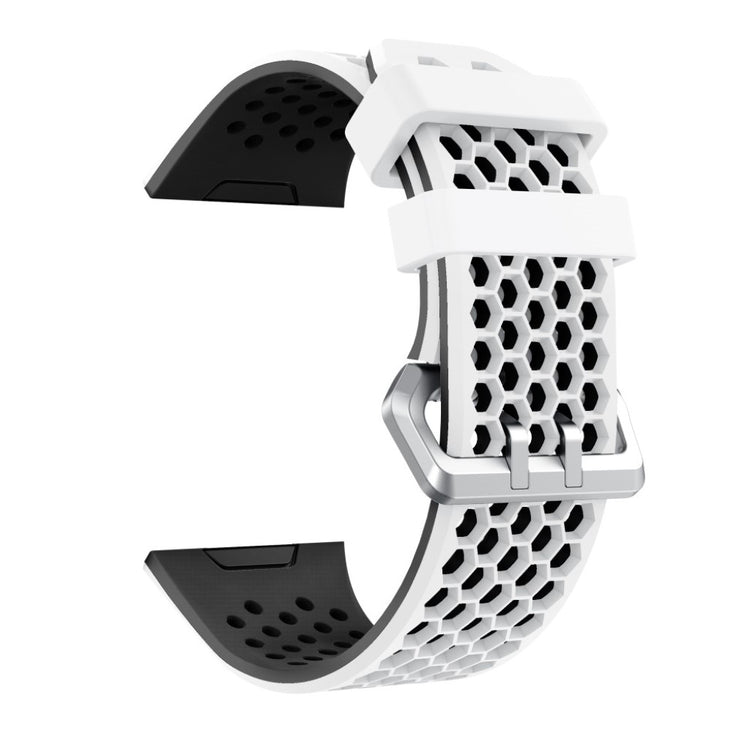 Vildt nydelig Fitbit Ionic Silikone Rem - Hvid#serie_5