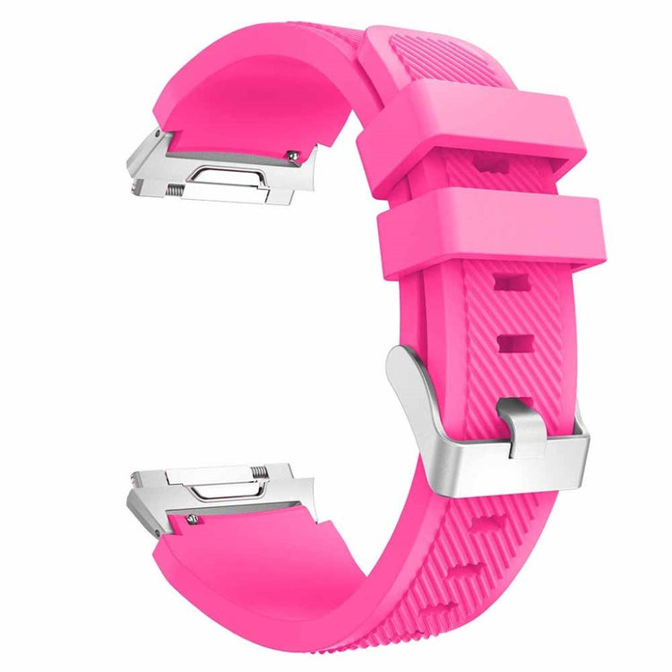 Helt vildt slidstærk Fitbit Ionic Silikone Rem - Pink#serie_10