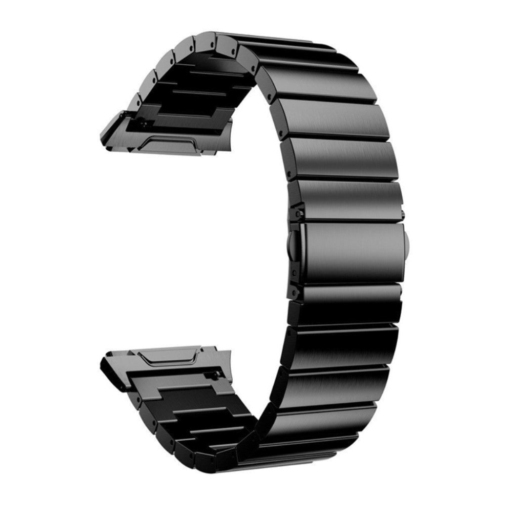 Helt vildt flot Fitbit Ionic Metal Rem - Sort#serie_4