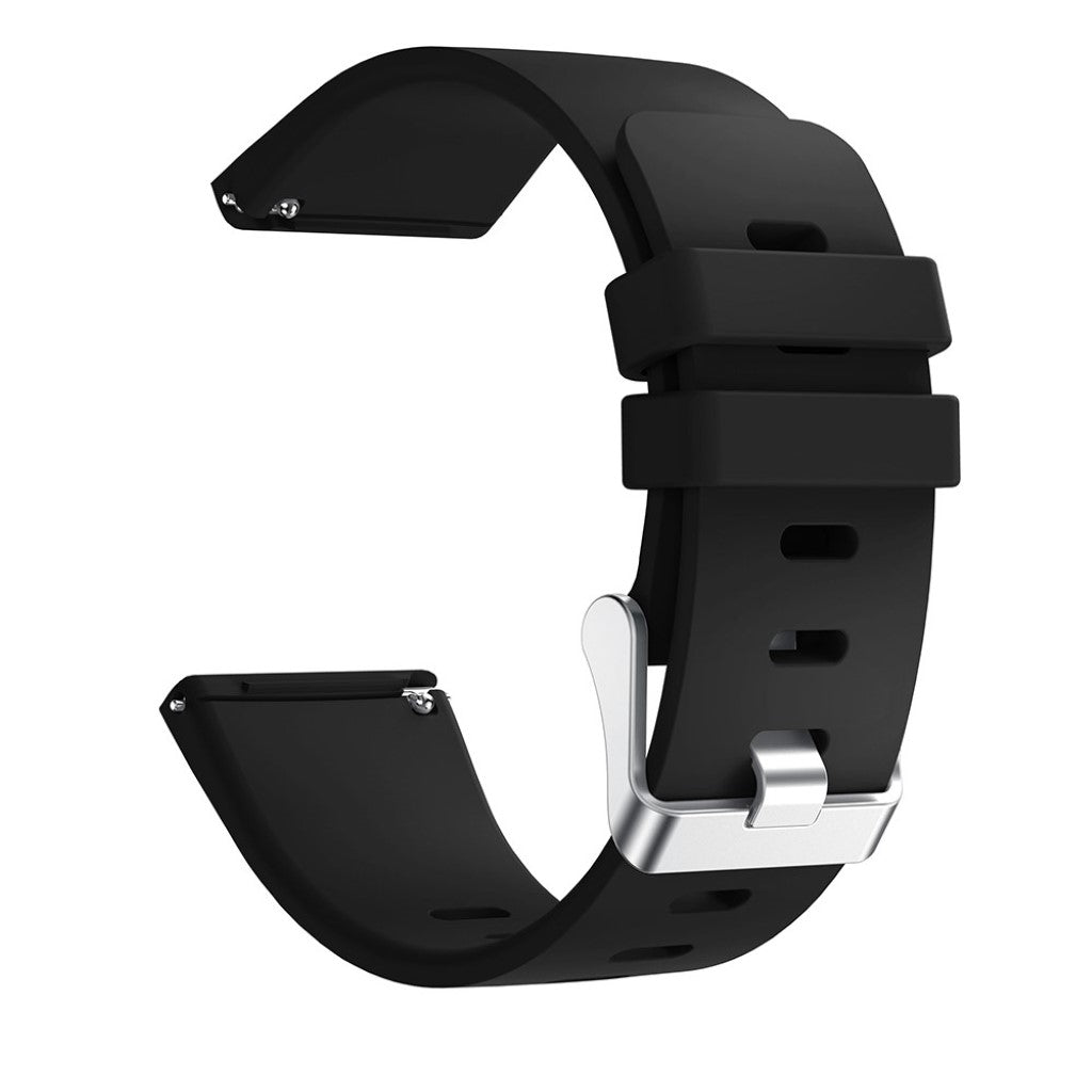 Vildt rart Fitbit Versa Silikone Rem - Sort#serie_5