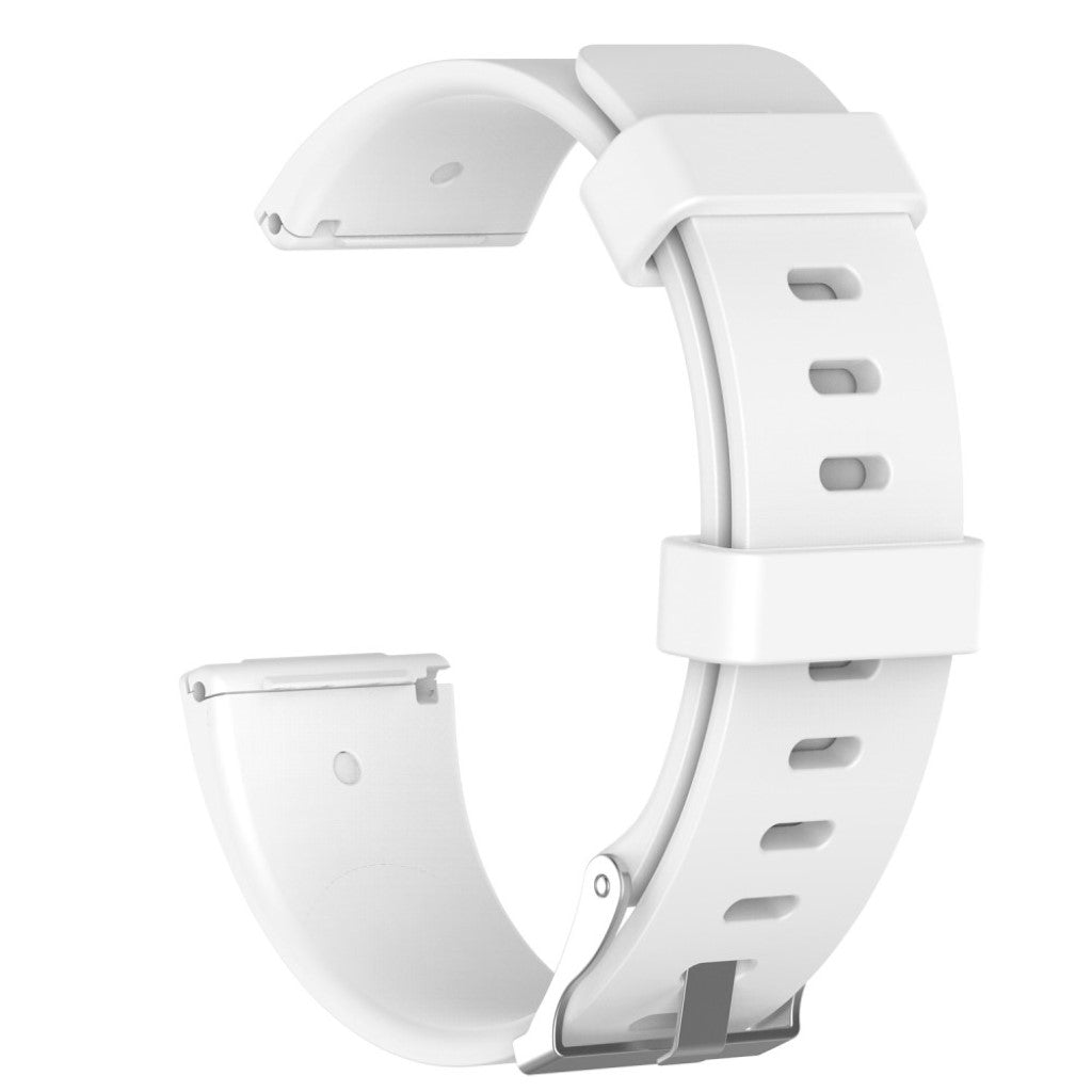 Stilfuld Fitbit Versa Plastik Rem - Hvid#serie_12