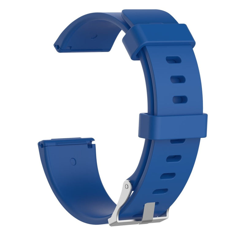 Stilfuld Fitbit Versa Plastik Rem - Blå#serie_3
