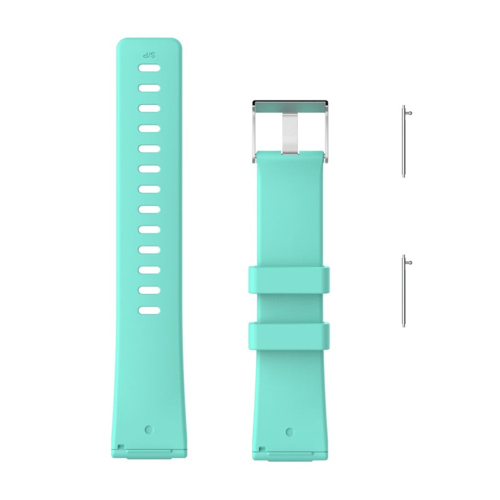 Stilfuld Fitbit Versa Plastik Rem - Grøn#serie_5