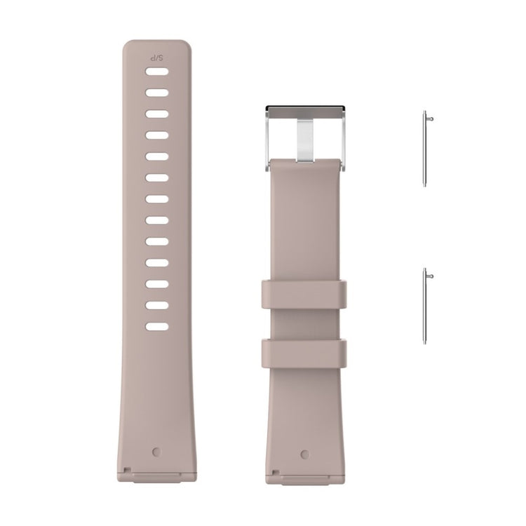 Stilfuld Fitbit Versa Plastik Rem - Brun#serie_7