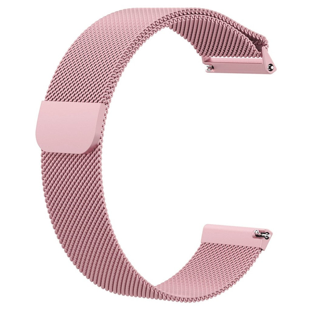 Vildt nydelig Fitbit Versa Metal Rem - Pink#serie_8