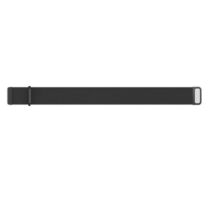 Pænt Fitbit Versa Metal Rem - Sort#serie_3
