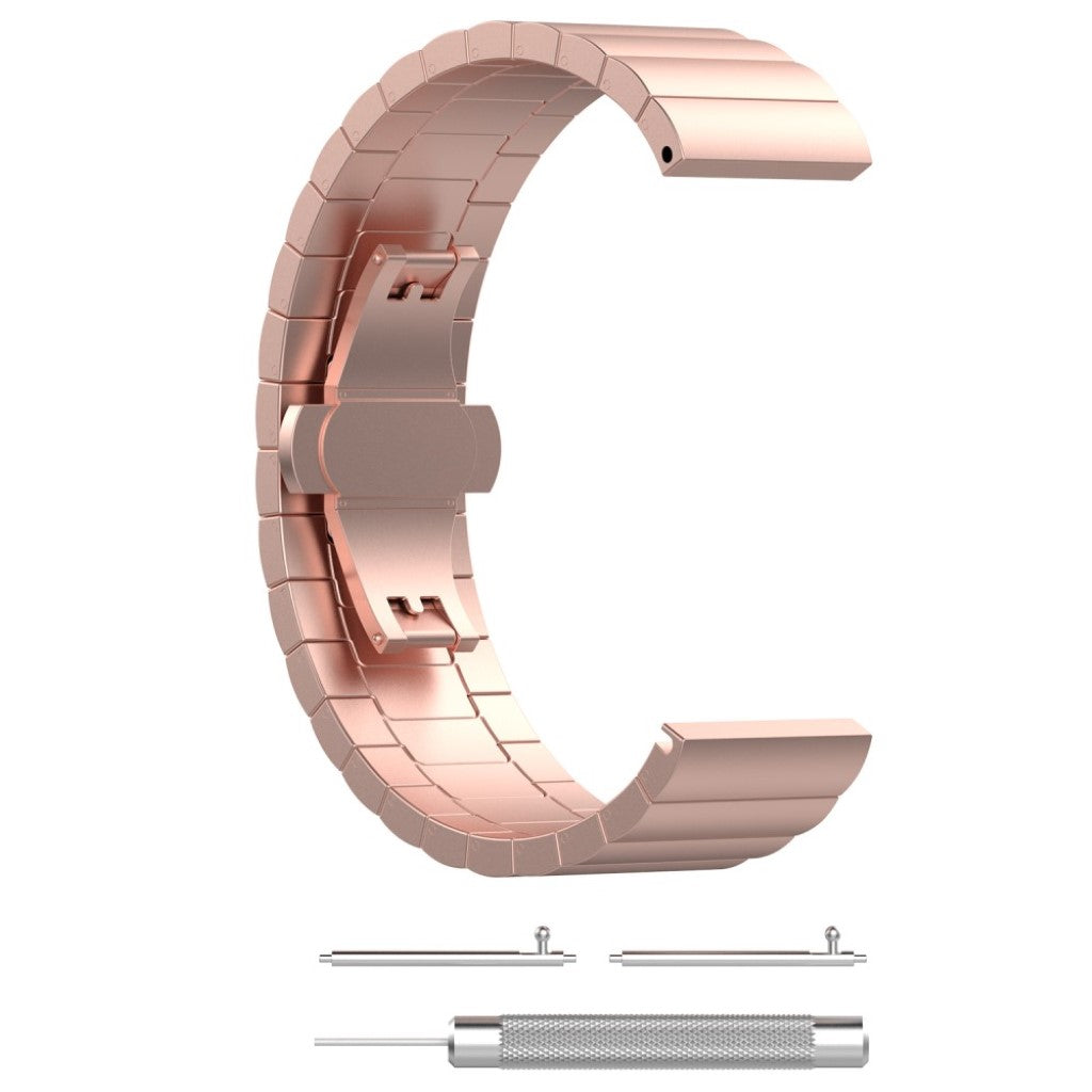 Super elegant Fitbit Versa Metal Rem - Flerfarvet#serie_3