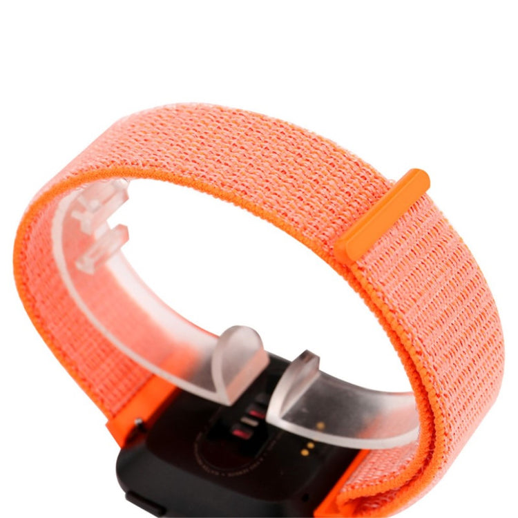 Mega godt Fitbit Versa Nylon Rem - Orange#serie_7