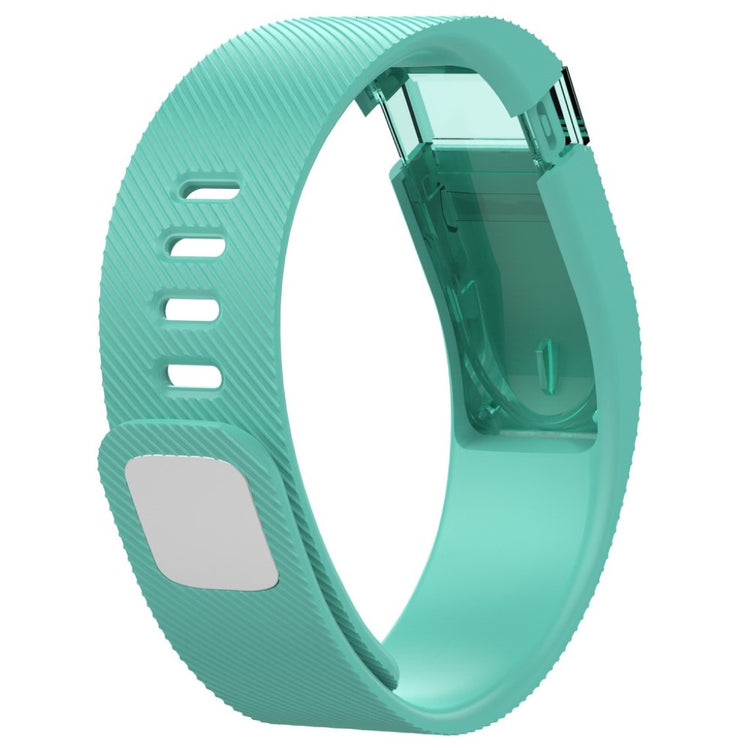 Vildt fed Fitbit Charge Silikone Rem - Grøn#serie_4