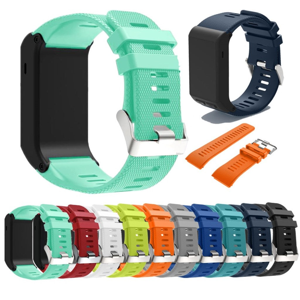 Rigtigt sejt Garmin Vivoactive HR Silikone Rem - Orange#serie_6