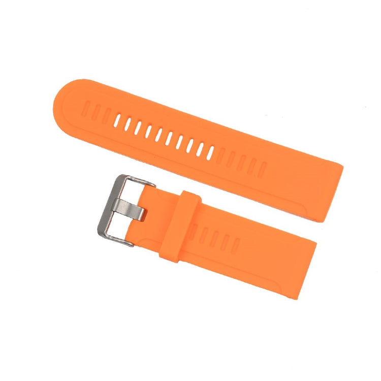 Rigtigt skøn Garmin Fenix 3 Silikone Rem - Orange#serie_7