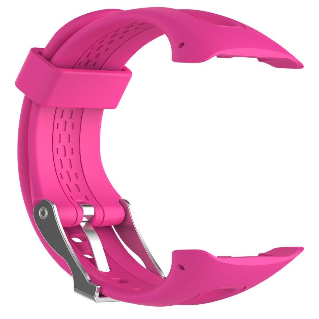 Helt vildt slidstærk Garmin Forerunner 10 Silikone Rem - Pink#serie_6