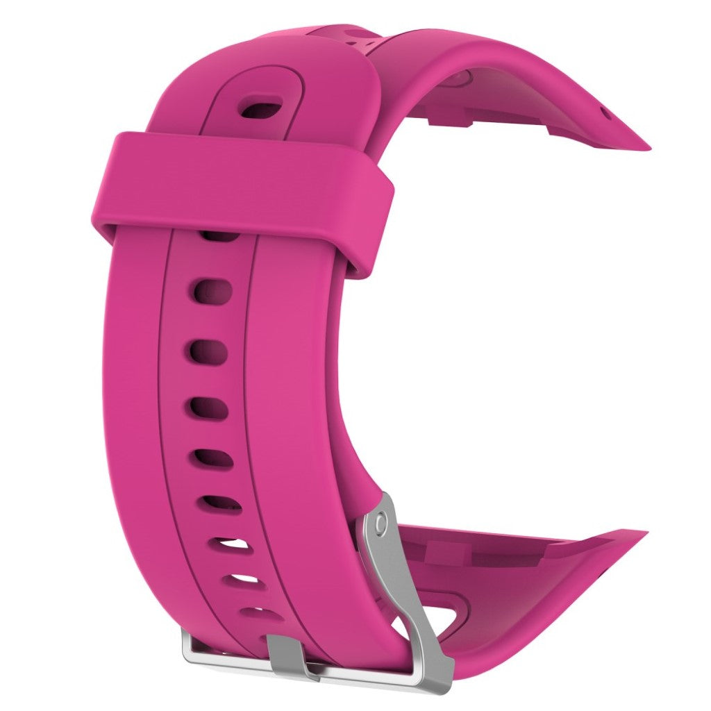 Helt vildt slidstærk Garmin Forerunner 10 Silikone Rem - Pink#serie_6