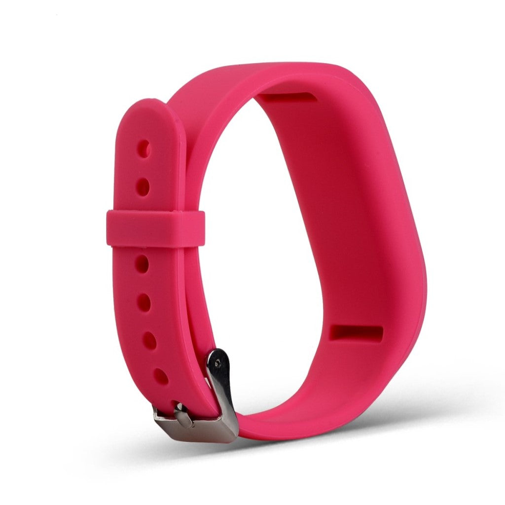 Rigtigt sejt Garmin Vivofit 3 Silikone Rem - Pink#serie_8