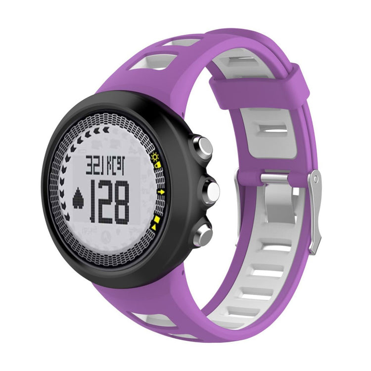 Fremragende Suunto Quest M1 M2 M4 M5 Silikone Rem - Lilla#serie_1