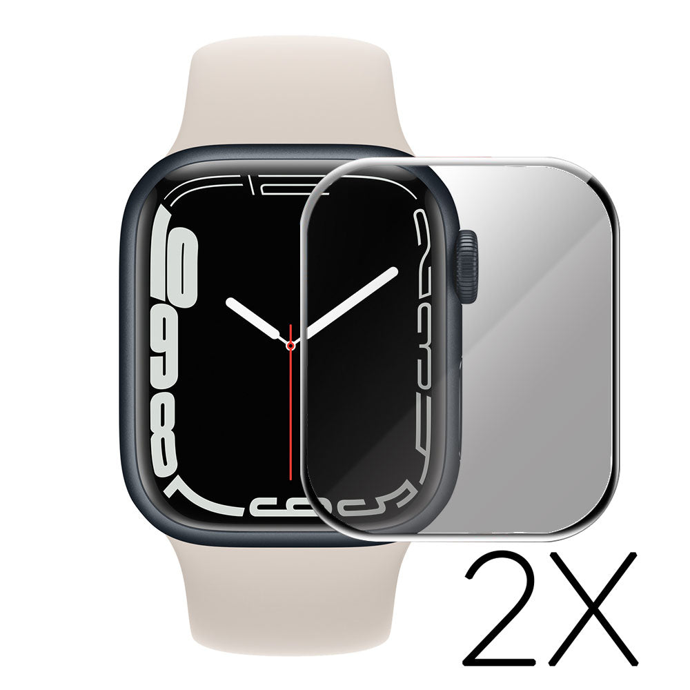 Apple Watch Series 7 41mm Hærdet Glas Skærmbeskytter - Gennemsigtig#serie_1