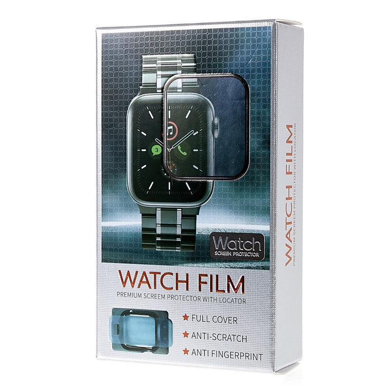 Apple Watch Series 7 45mm Silikone Skærmbeskytter - Gennemsigtig#serie_556