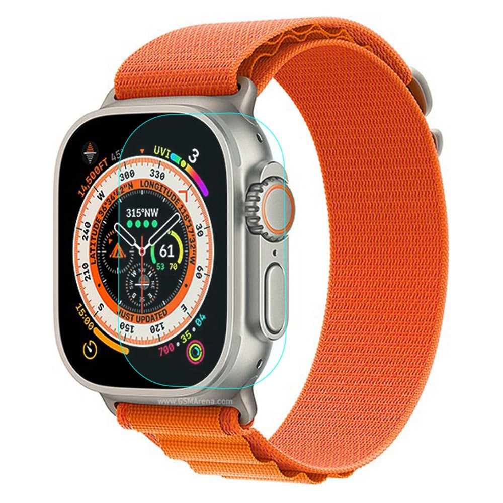 Apple Watch Ultra Silikone  HD Skærmbeskytter - Gennemsigtig#serie_583