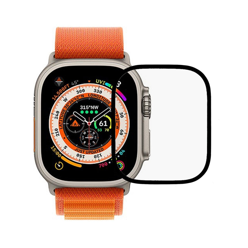 Apple Watch Ultra Plastik  HD Skærmbeskytter - Gennemsigtig#serie_599