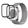 2stk Plastik HD Universal Skærmbeskytter passer til Apple Watch Series 8 (41mm) / Apple Watch Series 7 41mm