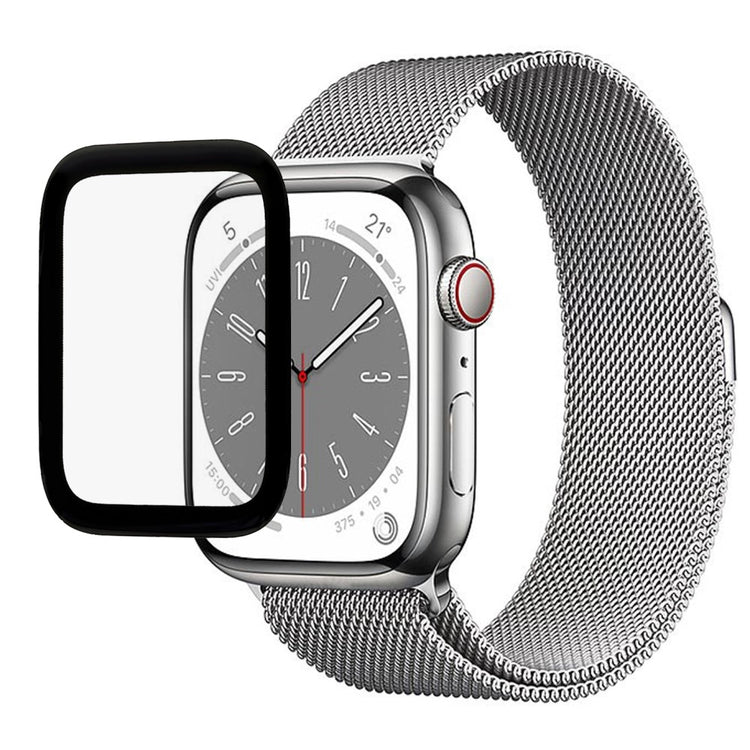 Apple Watch Series 8 (45mm) / Apple Watch Series 7 45mm Plastik Skærmbeskytter - Gennemsigtig#serie_625