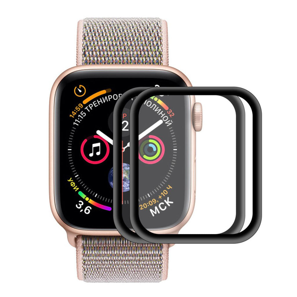 2stk Apple Watch Series 4 40mm / Apple Watch 40mm Hærdet Glas Skærmbeskytter - Gennemsigtig#serie_210