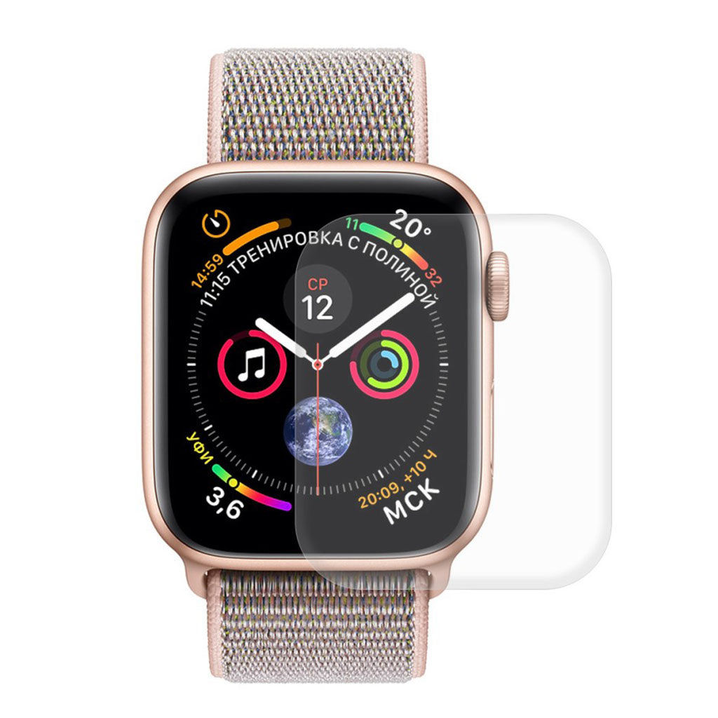 Apple Watch Series 4 40mm / Apple Watch 40mm Plastik  HD Skærmbeskytter - Gennemsigtig#serie_215
