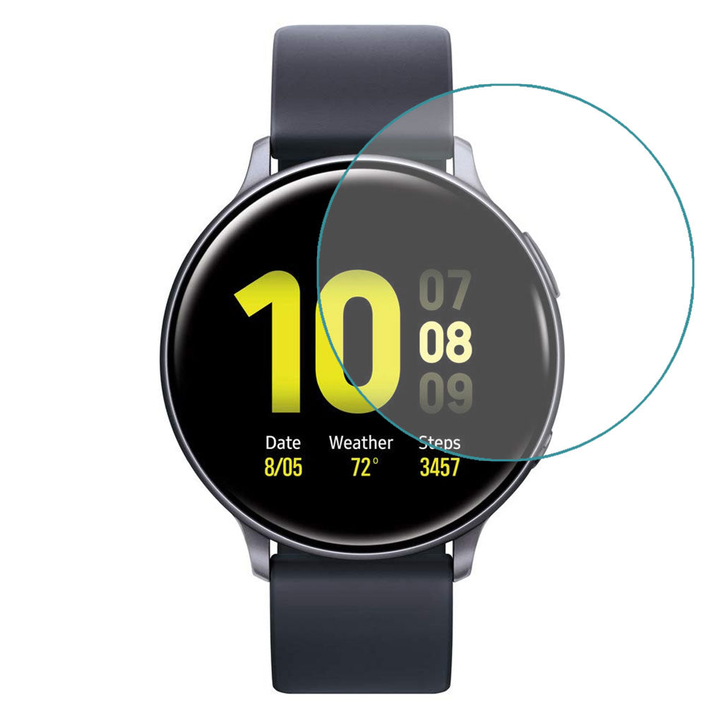 Samsung Galaxy Watch Active 2 - 44mm Silikone Skærmbeskytter - Gennemsigtig#serie_467